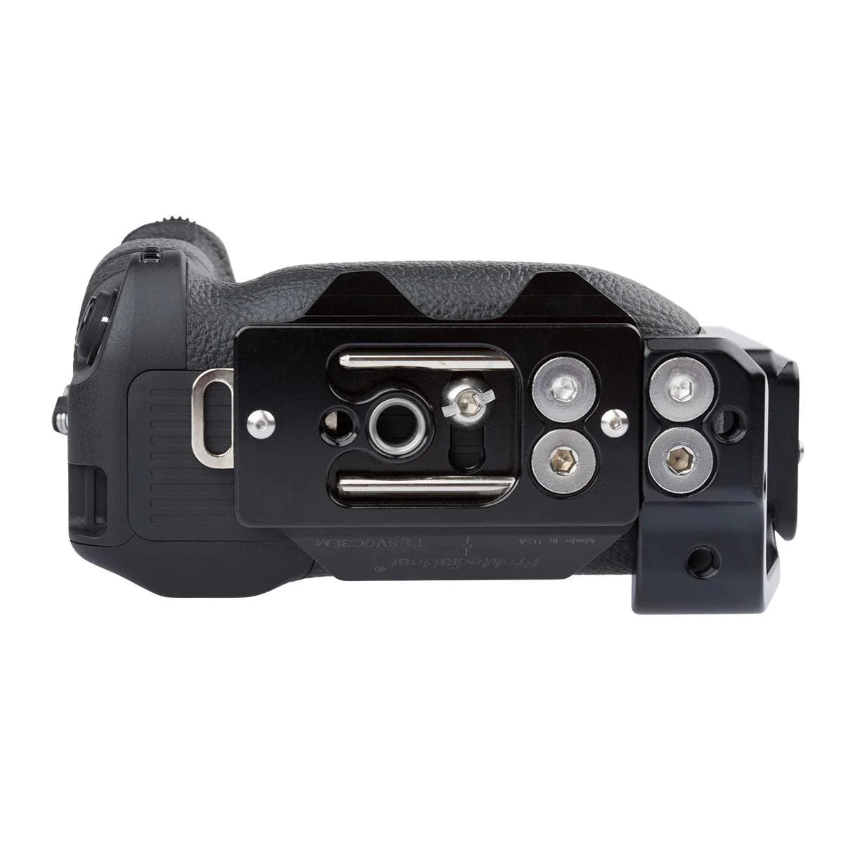 PMG L-Bracket for Sony Alpha A7r Mark IV and a9 Mark II with VG-C4EM Vertical Battery Grip, Arca-Type, SS2 Strap Port