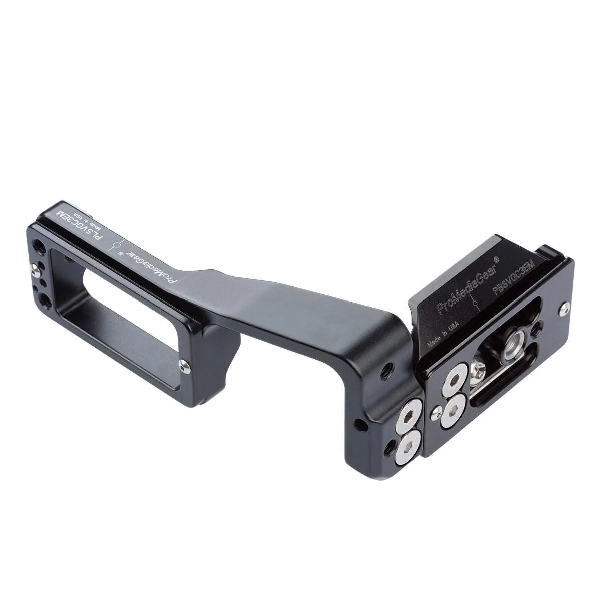 PMG L-Bracket for Sony Alpha A7r Mark IV and a9 Mark II with VG-C4EM Vertical Battery Grip, Arca-Type, SS2 Strap Port