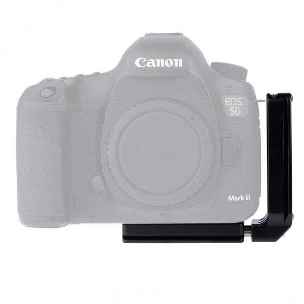 Promediagear L-Bracket, Universal 3 inch, Arca-Swiss Type (L-Plate) Designed for DSLRs & Mirrorless Cameras without Grip Canon Nikon Sony Panasonic