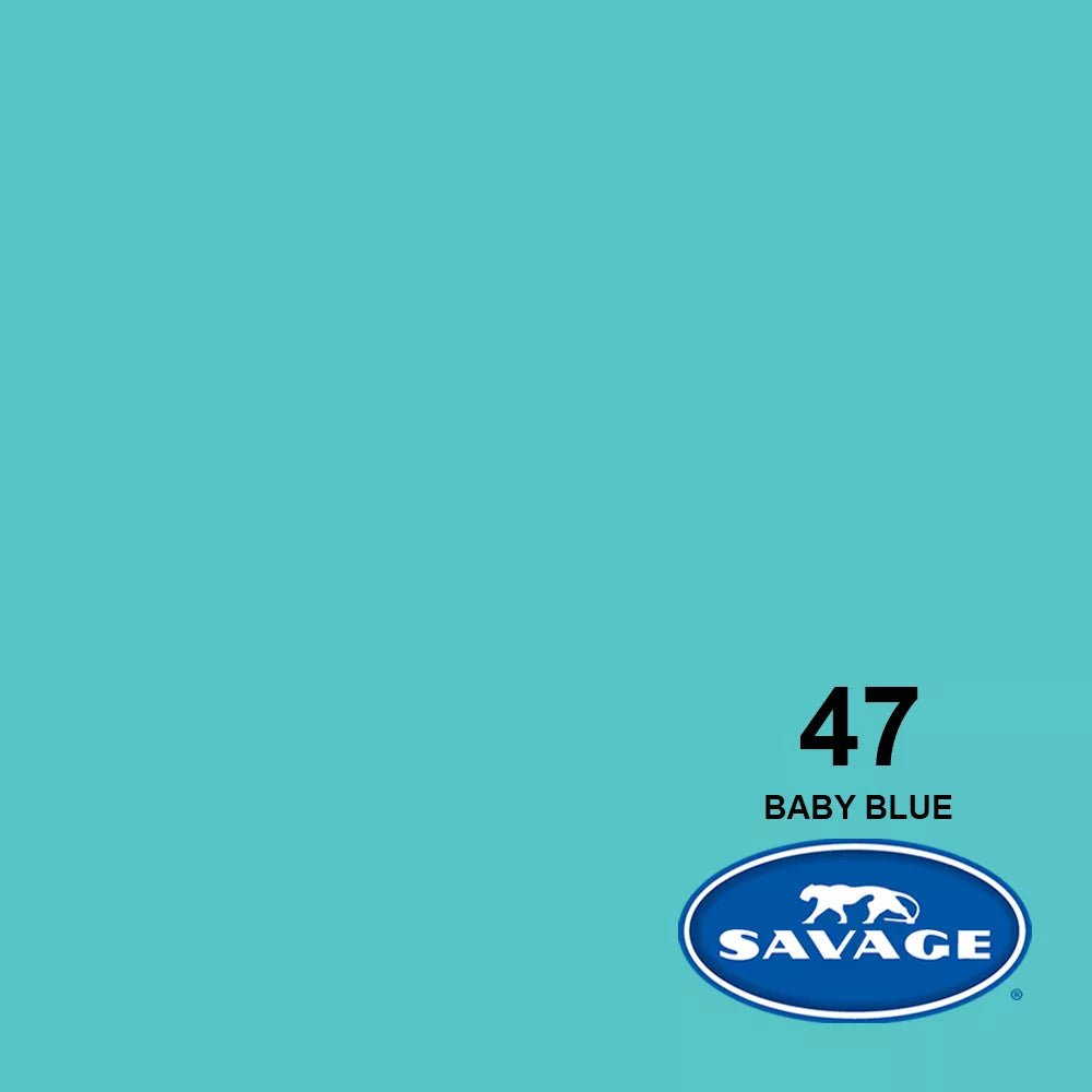 Colour shown of the Savage Baby Blue Background Paper.