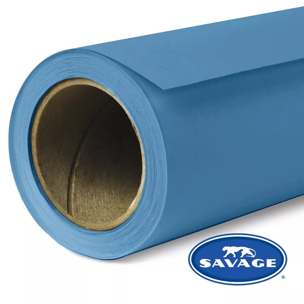 Savage Gulf Blue Seamless Studio Background Paper.