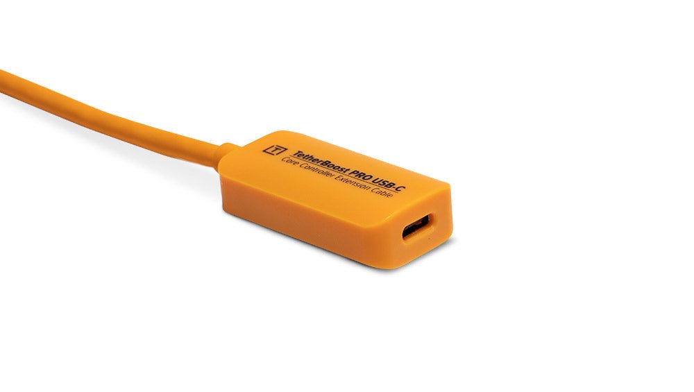 TetherTools USB-C Core Controller Extension Cable (5m) Orange Cable