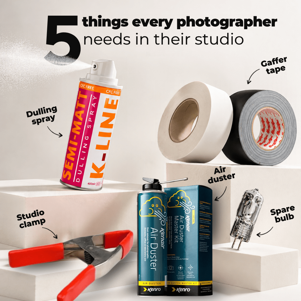 5 things every photographer needs in their studio