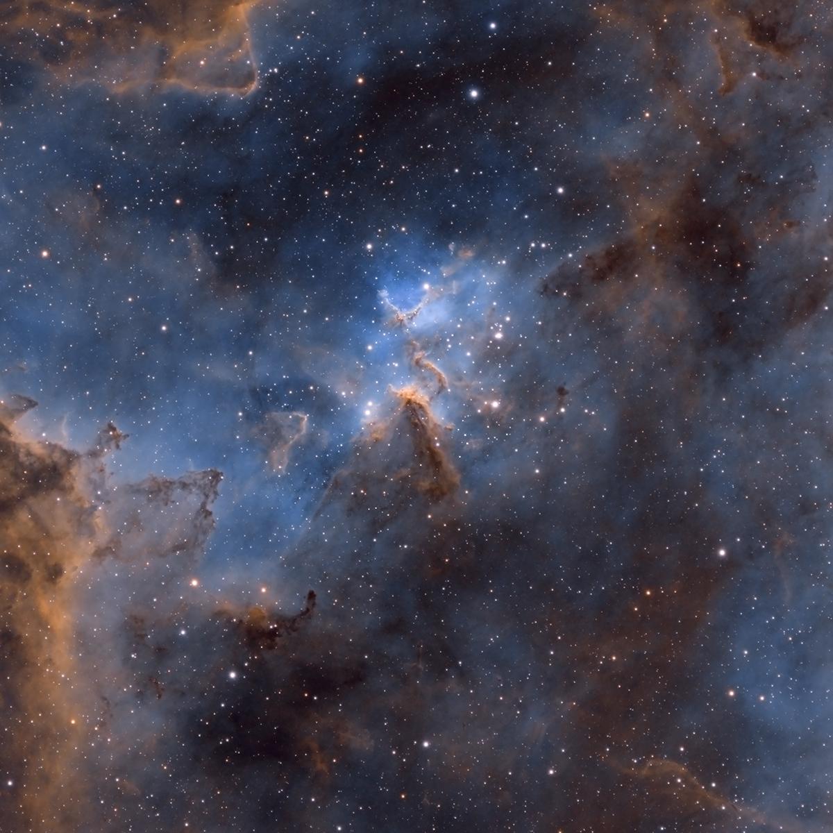 The Heart of the Heart – Melotte 15 by Hannah Rochford