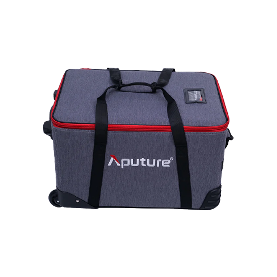 Aputure LS 1200 Rolling Transport Case, front top shot. 