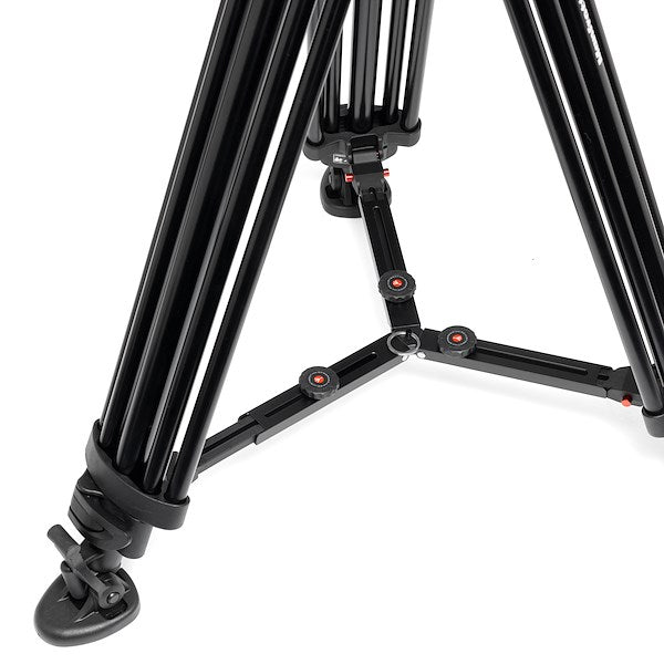 Manfrotto 502X Fluid Video Head and Twin Leg Tripod Kit