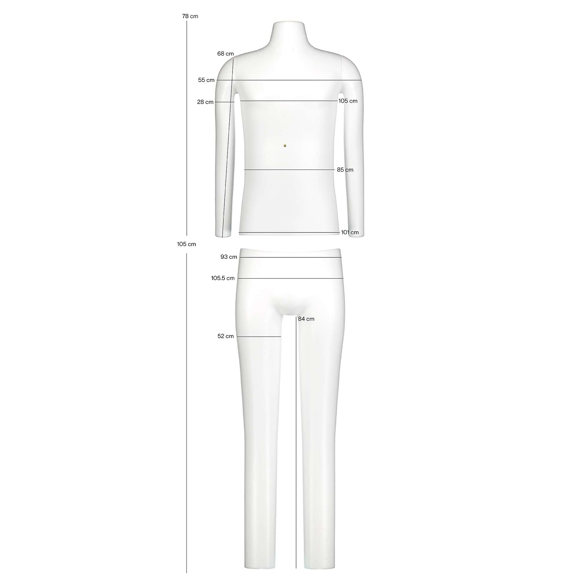 Profoto Magic Mannequin II Torso Male