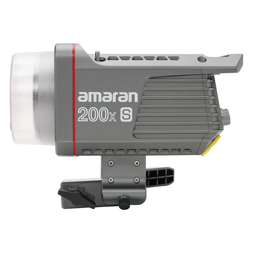 Side view of Amaran 200x S on a white background. 