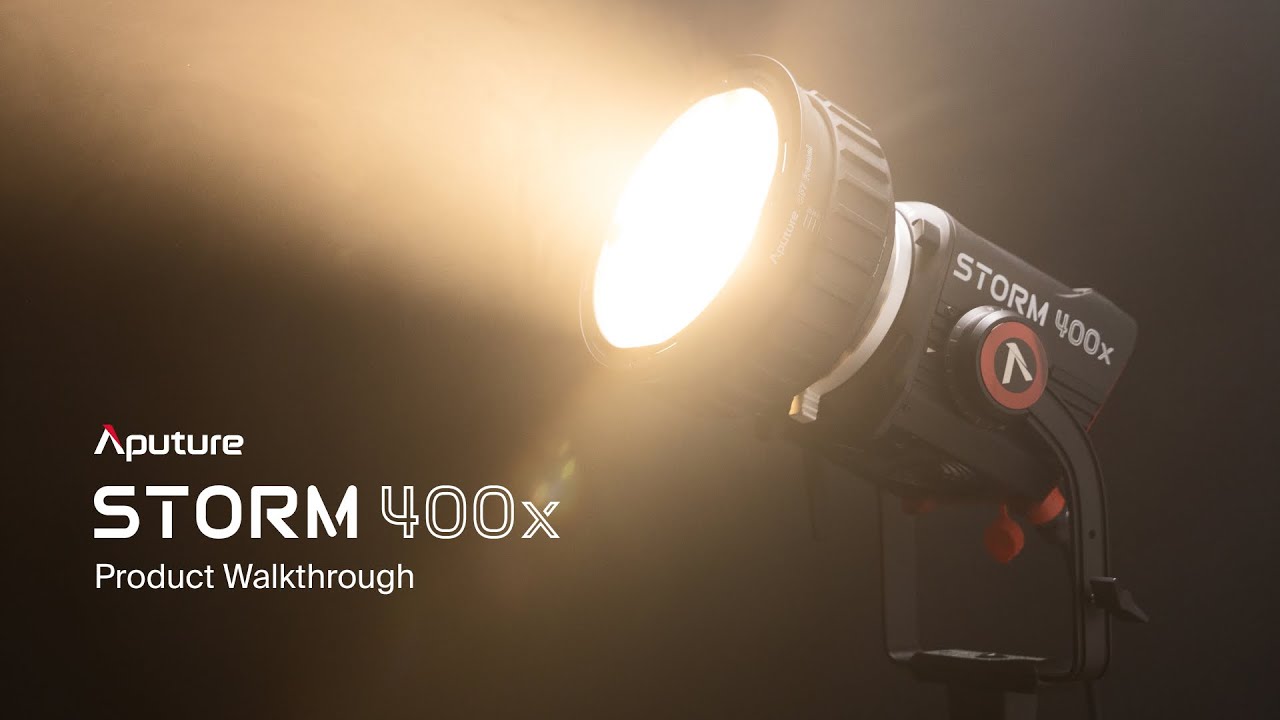 Aputure STORM 400x Product walkthrough.