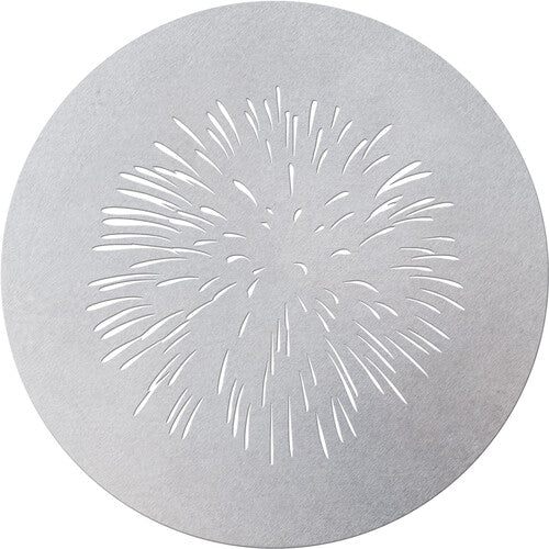 Firework Gobo for spotlight max on a white background.