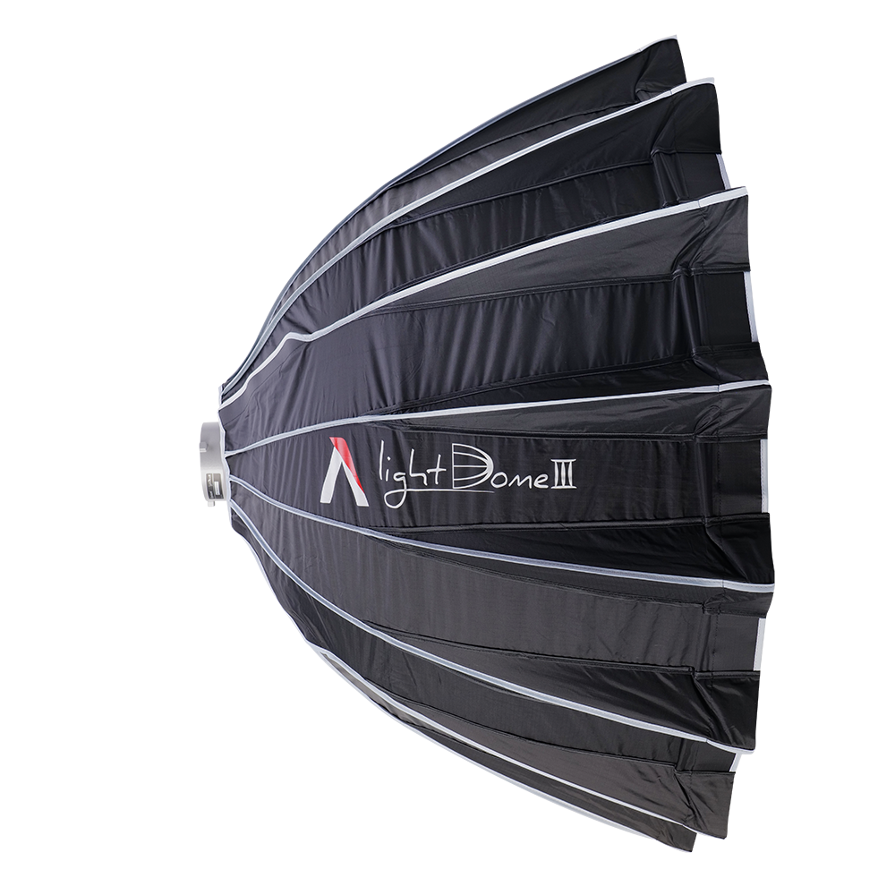 Side View of Aputure Light Dome MK III.