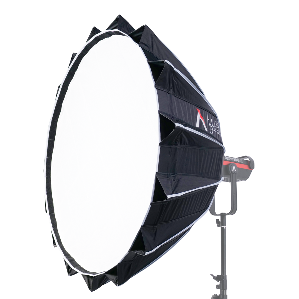 3/4 view of Aputure Light Dome Softbox.