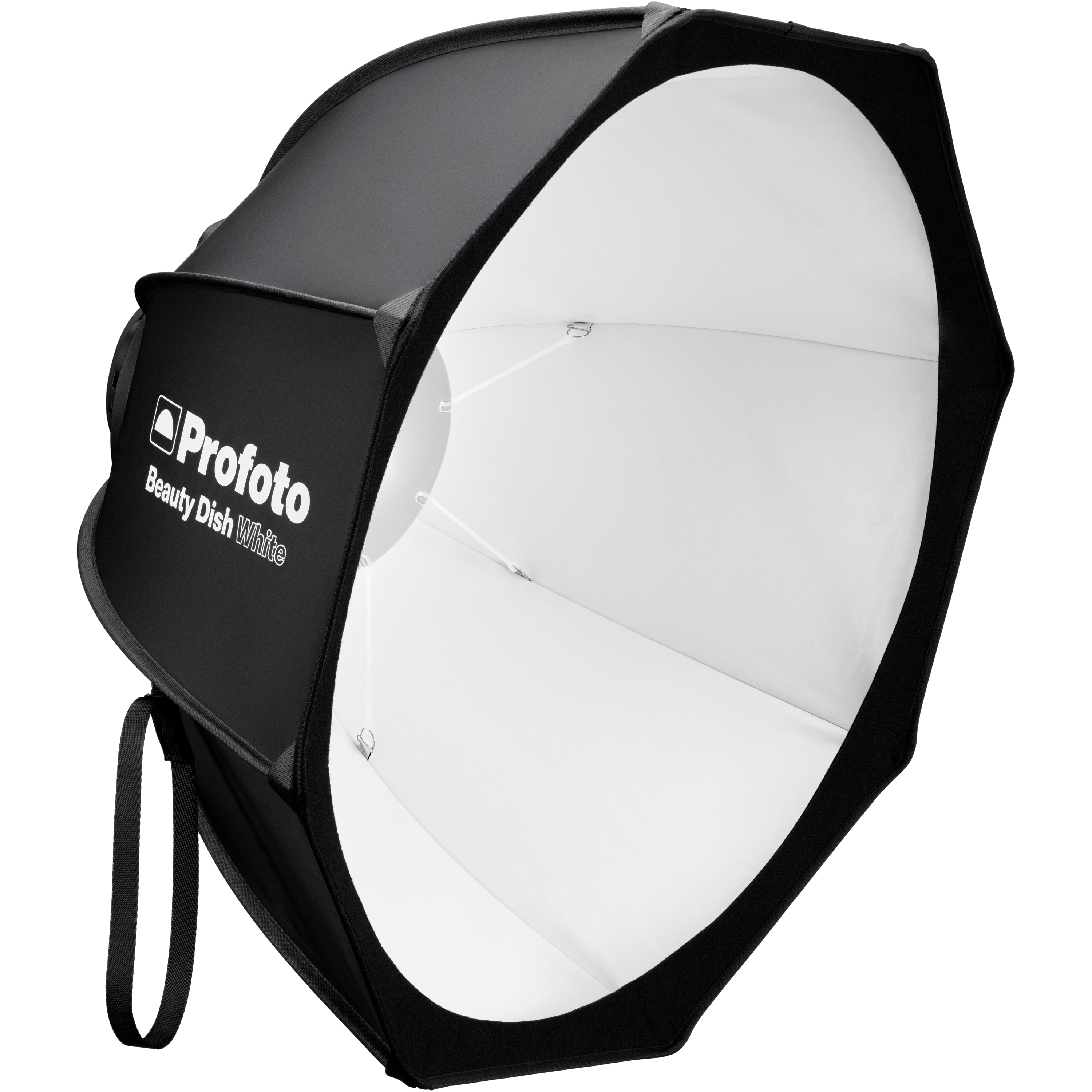 Profoto Collapsable White Beauty Dish fully assembled.