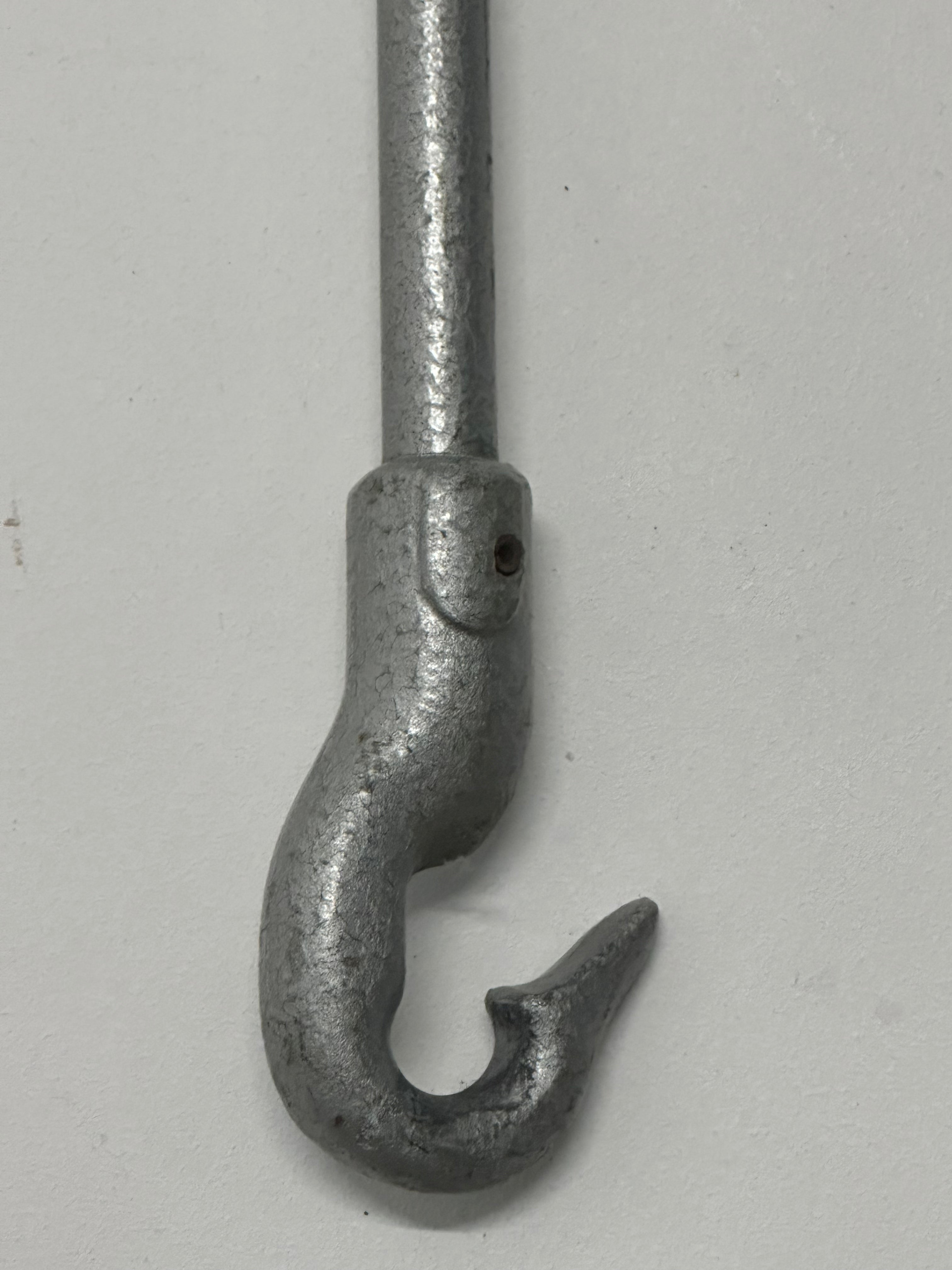 Metal hook as part of the Rolleasy Ceiling Bracket and Supplementary Units (USED).