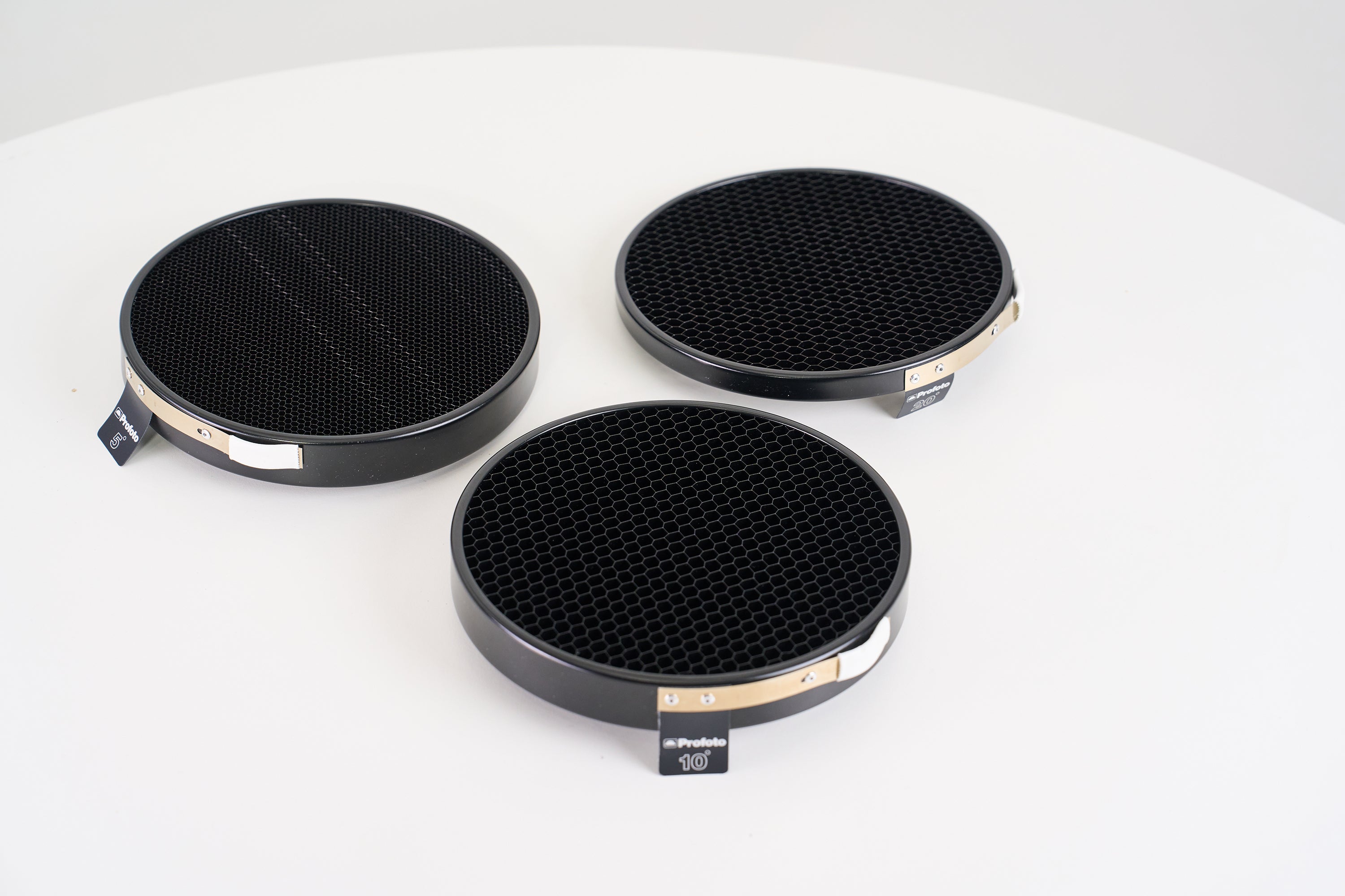 Profoto Honeycomb Grid Kit, 180mm (5º, 10º and 20º for Zoom Reflector) (EX DEMO)