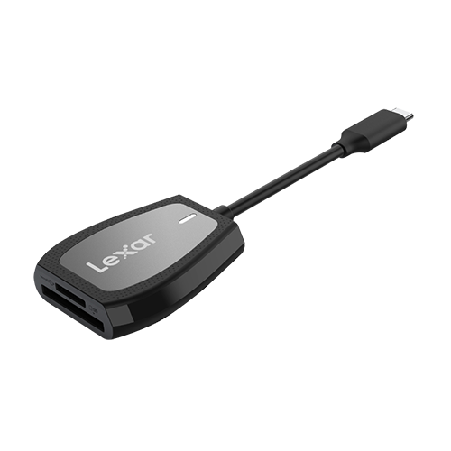 Lexar® Professional USB-C™ Dual-Slot Reader