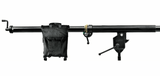 Mega Boom Black, Telescopic with remote pan, tilt and rotate 12' (3.6m)