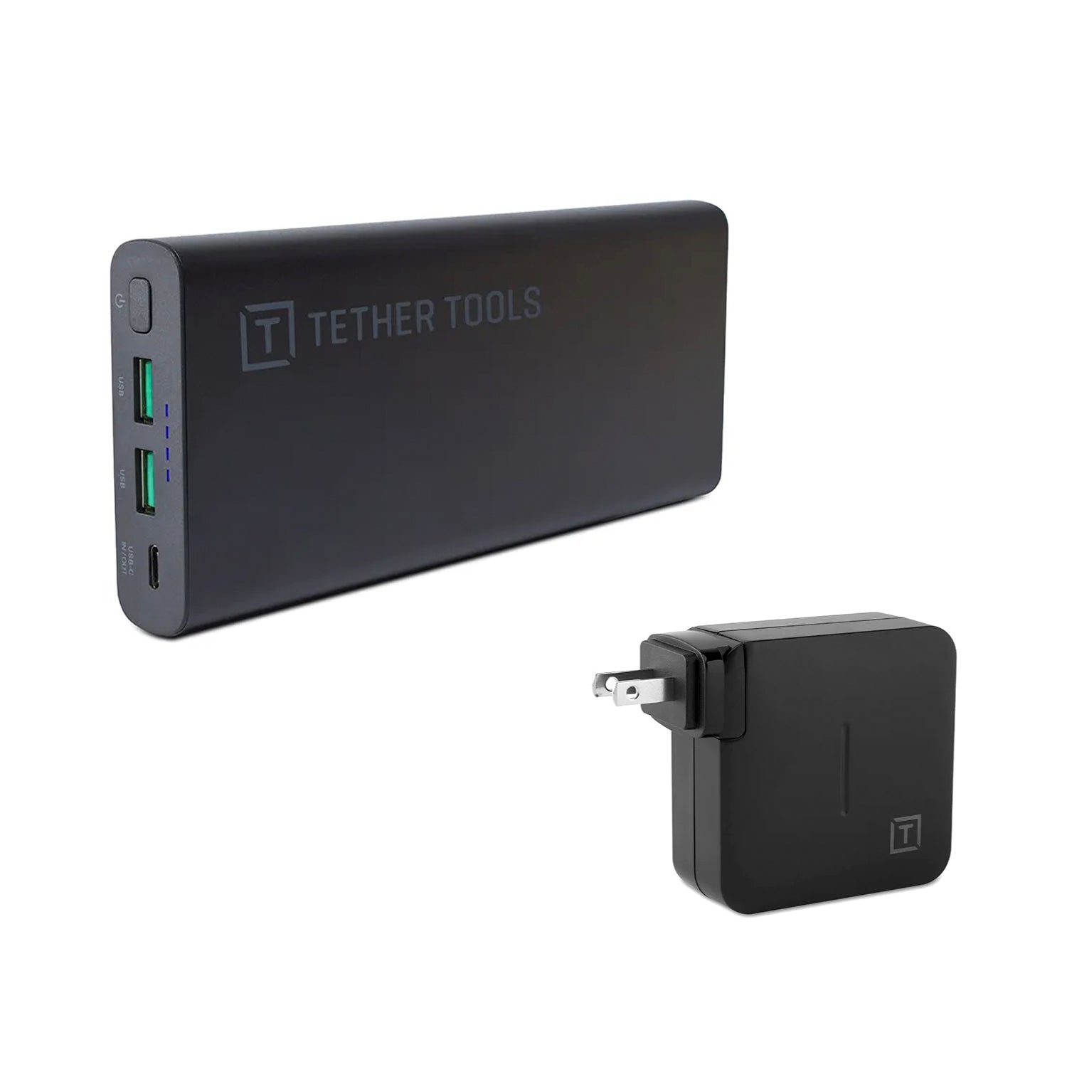 Tether Tools 26,800 USB-C 100W PD Battery Pack + USB-C 61w Wall Charger FREE