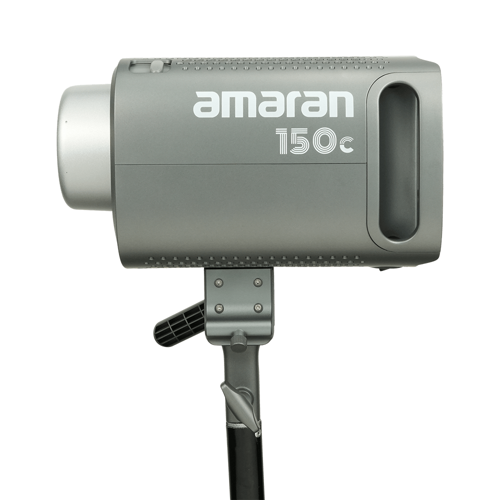 Side View of Amaran 150c LED CoB Light.