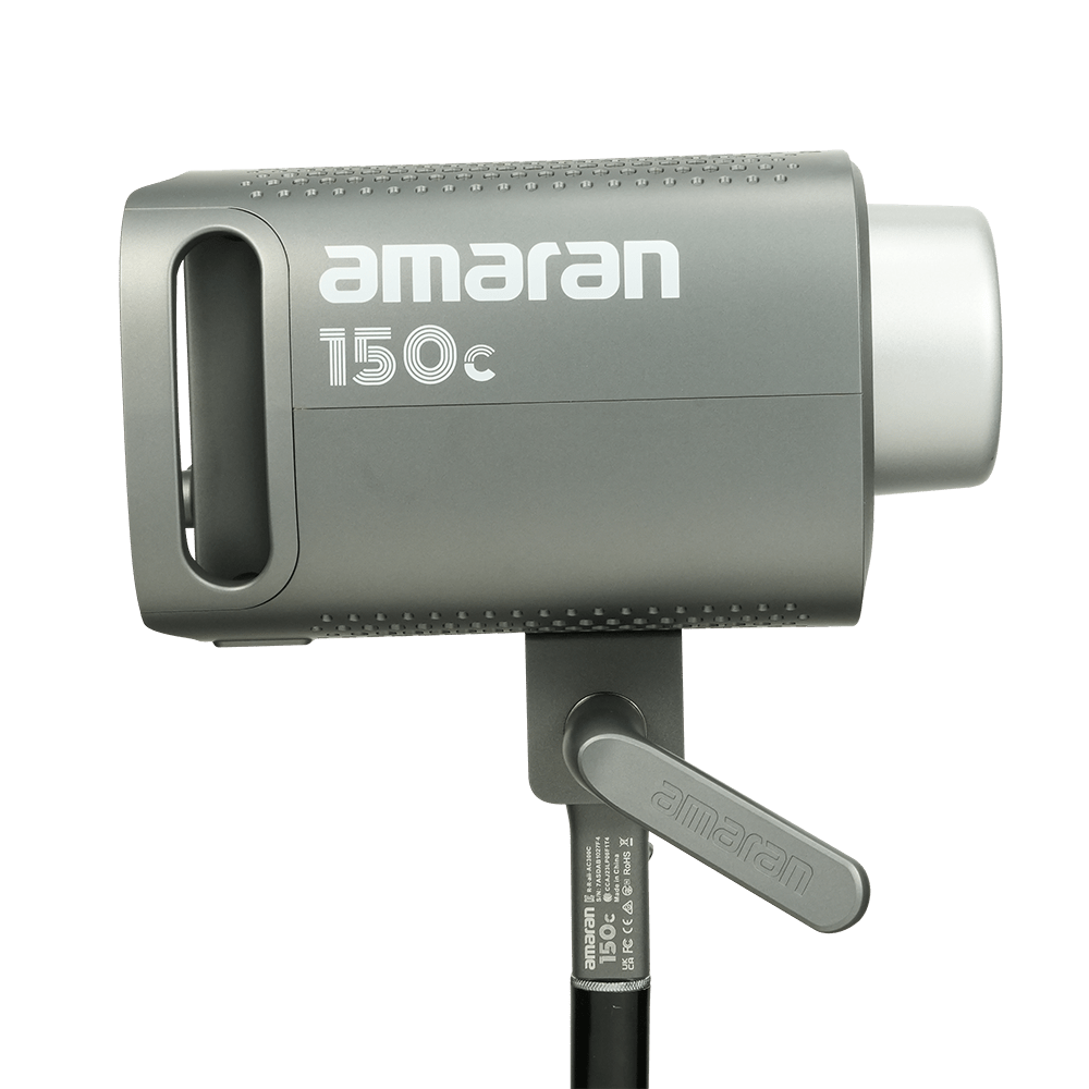 Side View of Amaran 150c LED CoB Light.