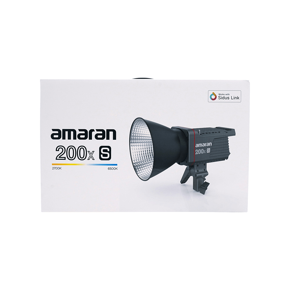 Amaran 200x S Box on a white background. 