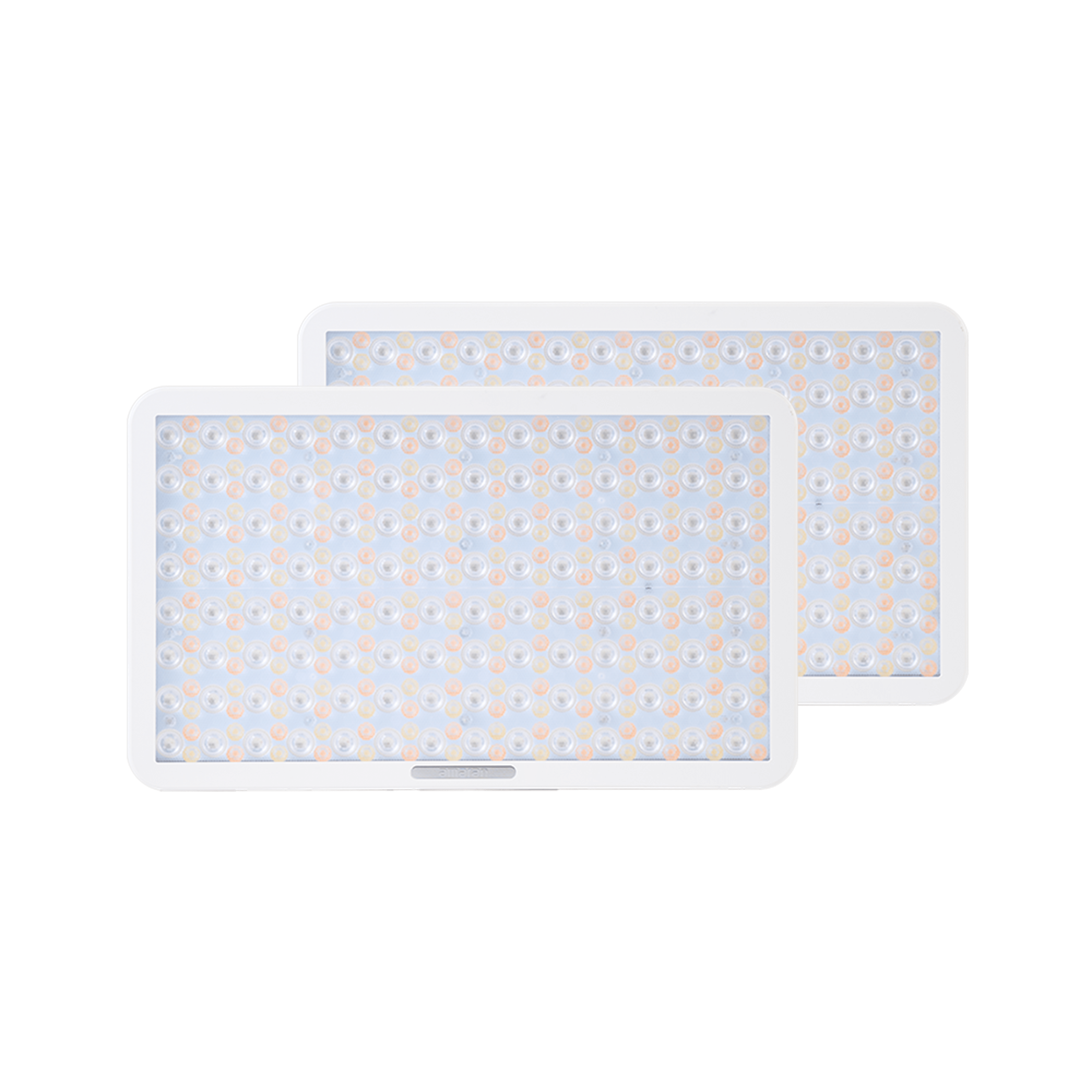 Front view of amaran Pano 60c Light Panels.