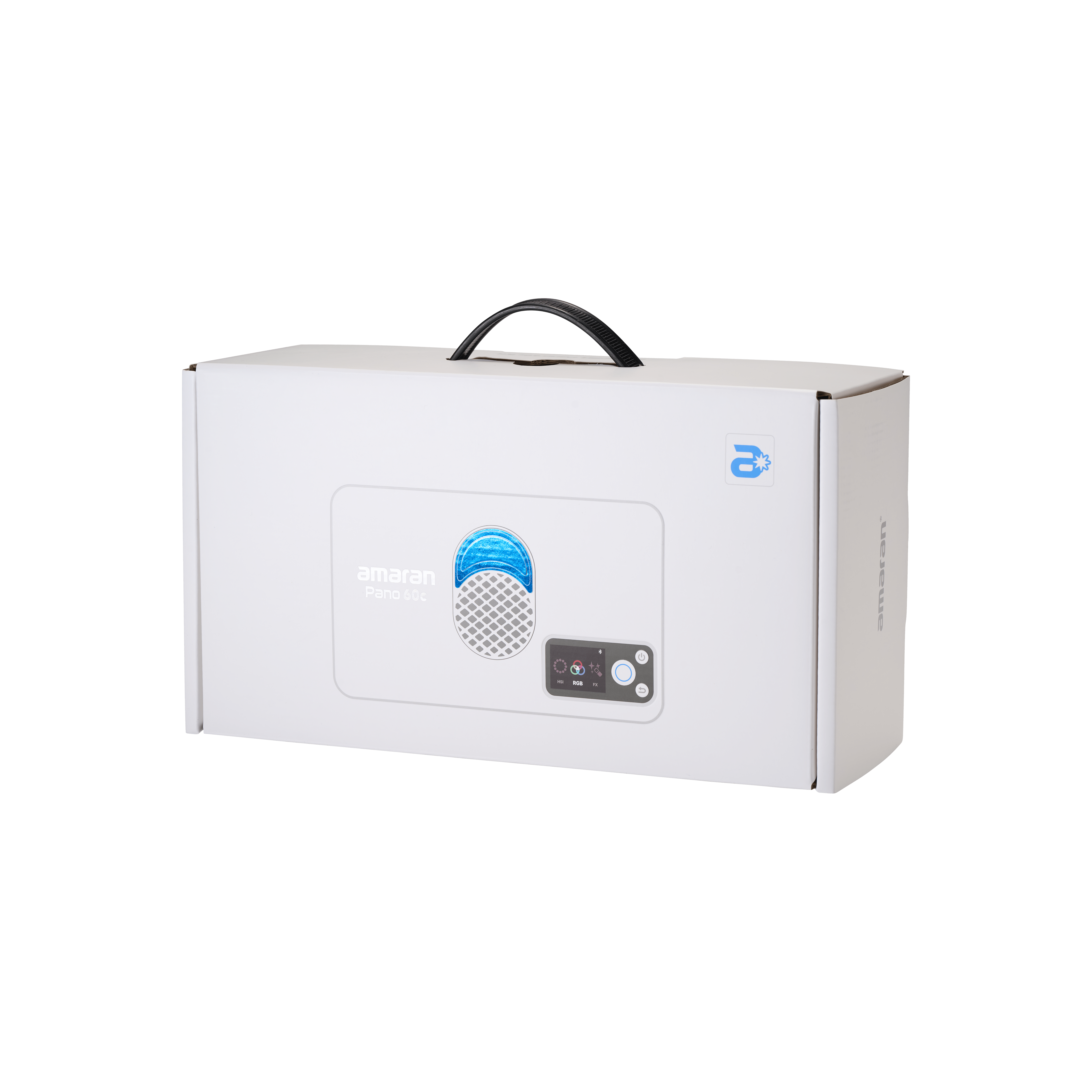 Packaging box for the amaran Pano 60c.