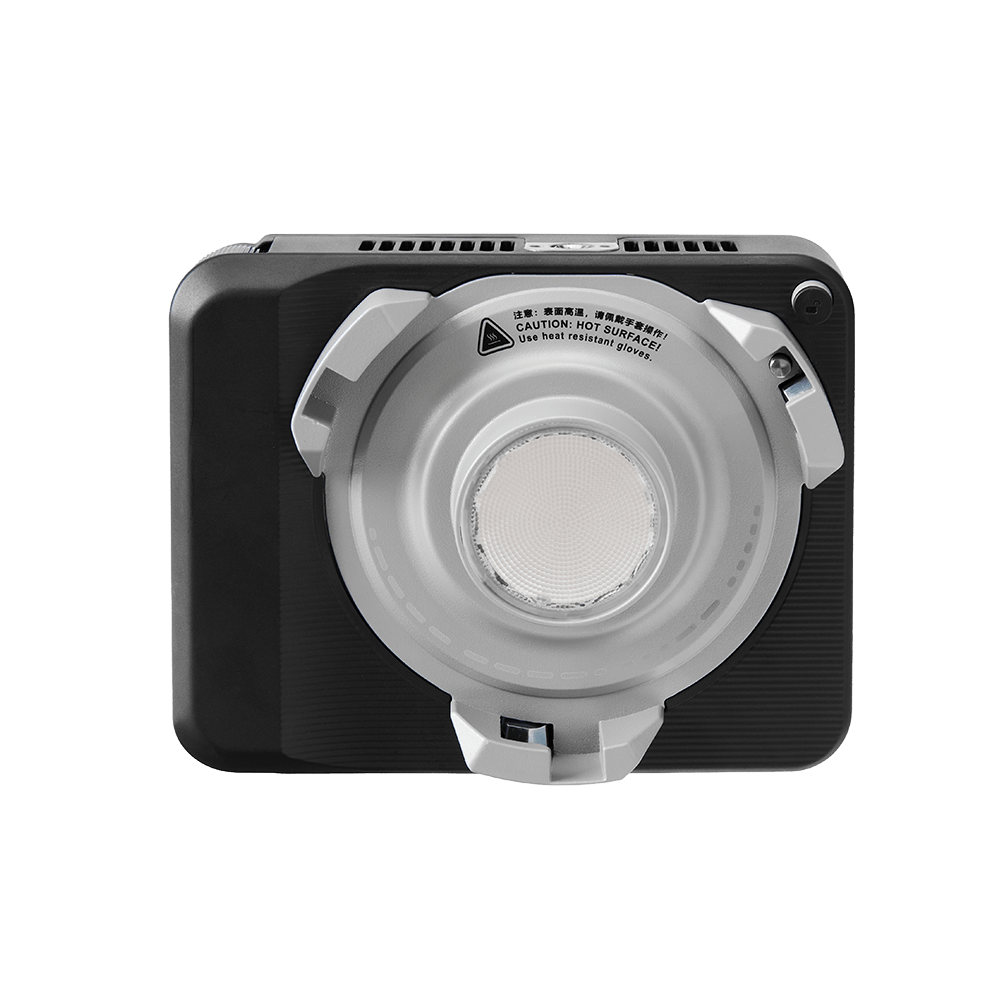 Front view of the amaran Ray 120c.