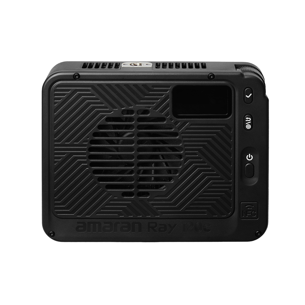 Rear view of the amaran Ray 120c.