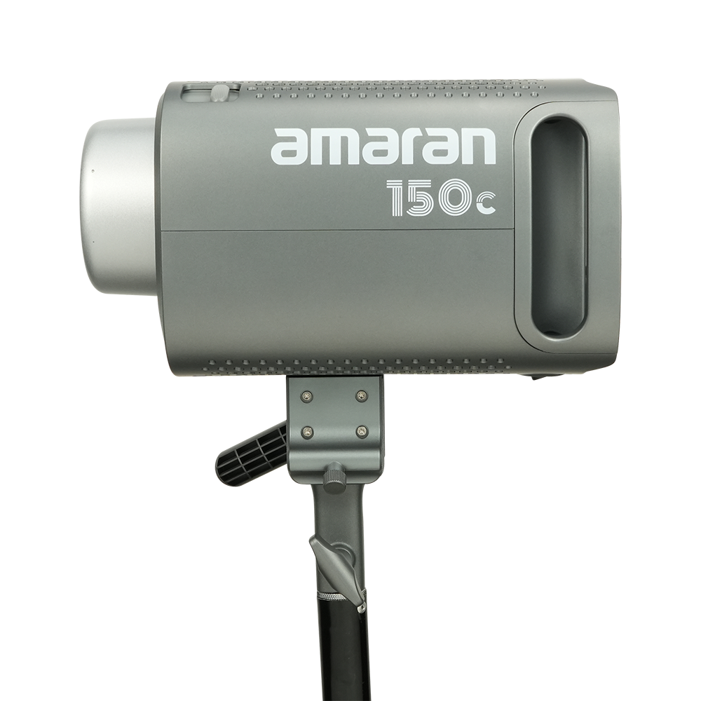 Side View of Amaran 150c LED CoB Light.