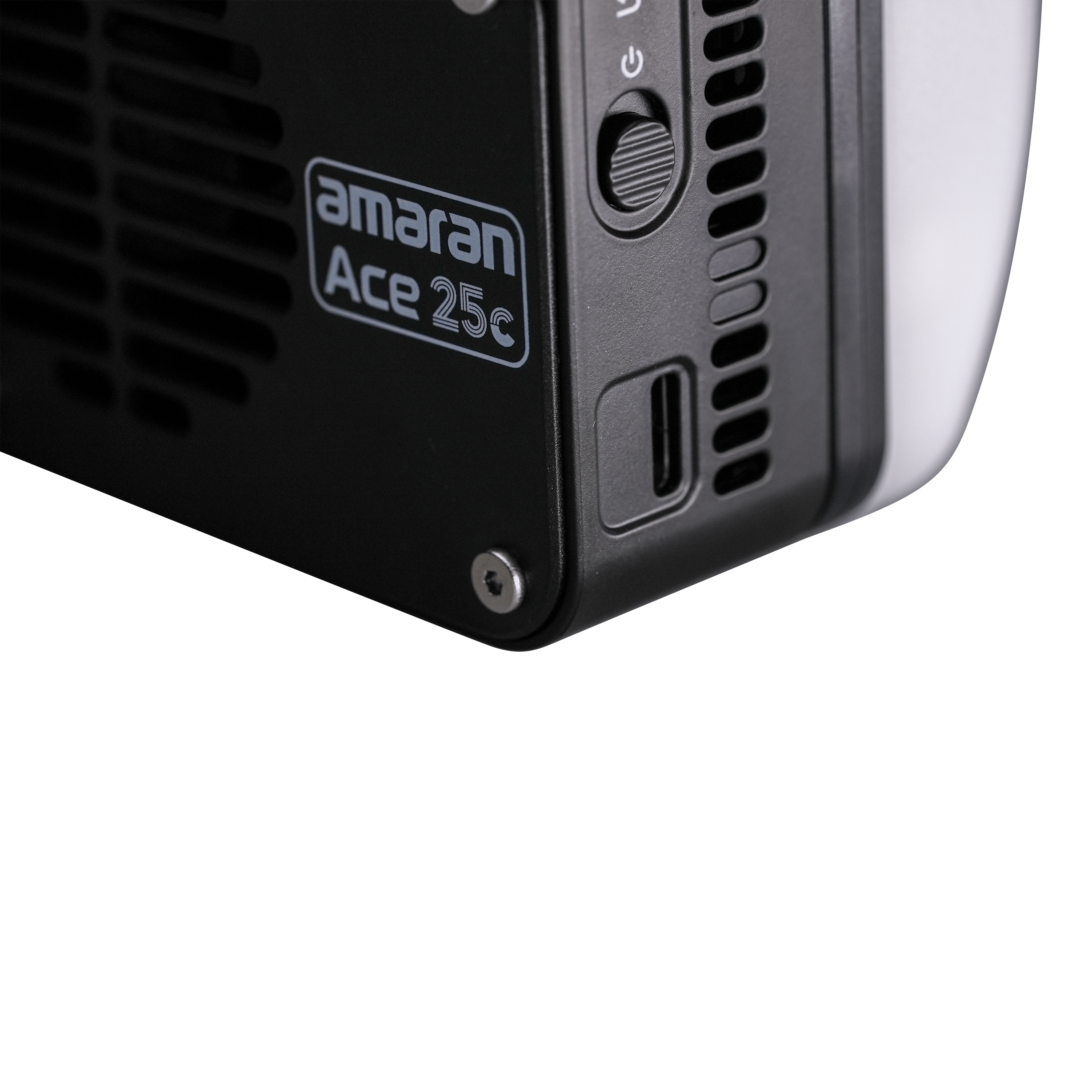 Close-up of the amaran Ace 25c Kit.