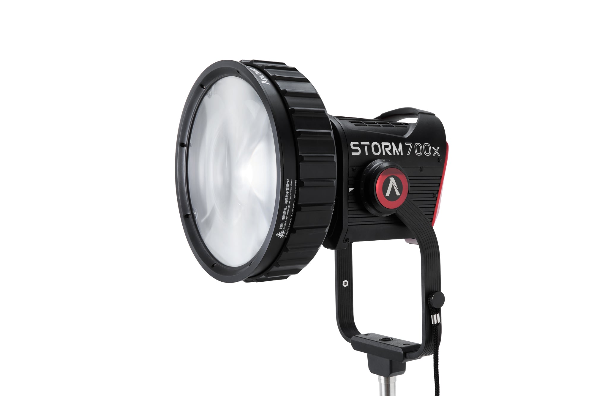 Aputure CF10 Fresnel attached to a Storm 700x.