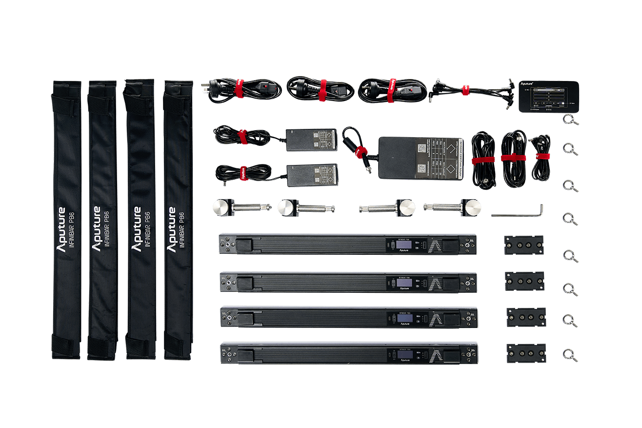Aputure INFINIBAR PB6 4-Light Kit