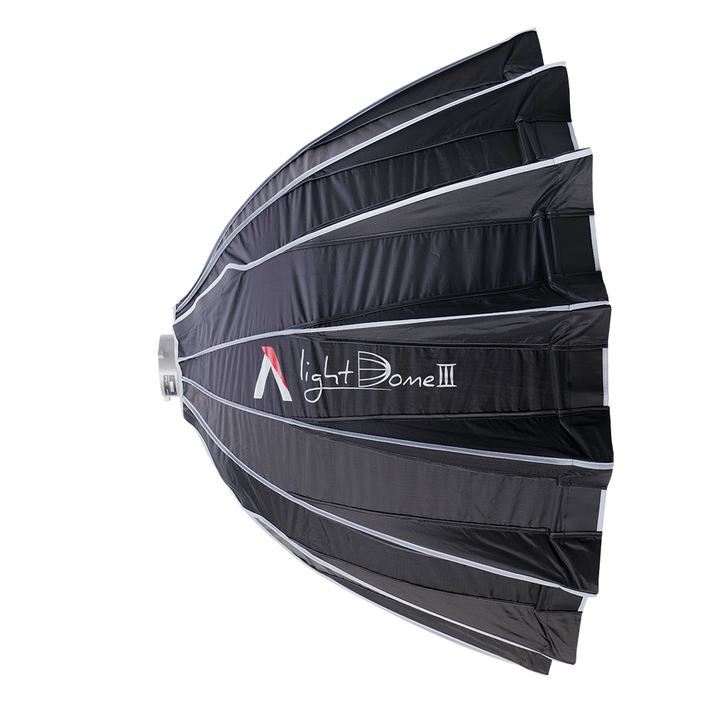 Side View of Aputure Light Dome MK III.