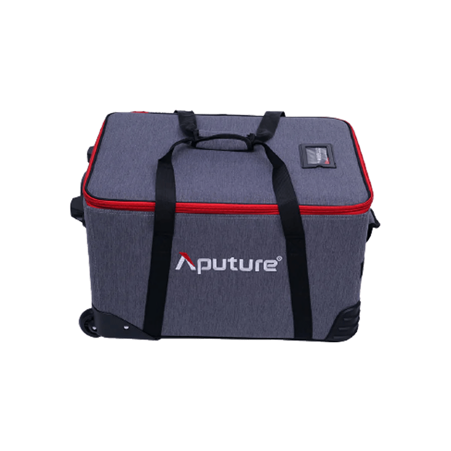 Aputure LS 1200 Rolling Transport Case, front top shot. 