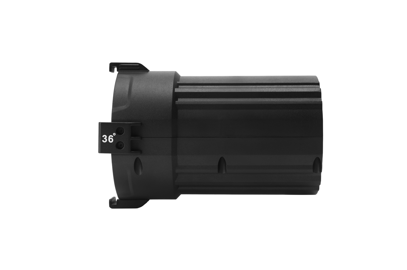 Side view of a Aputure Spotlight Mini Lens 36°.