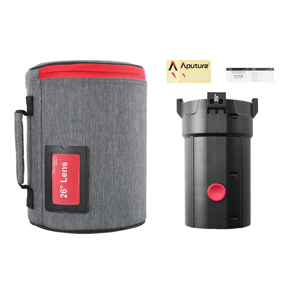 Aputure Spotlight Mount II 26° Lens