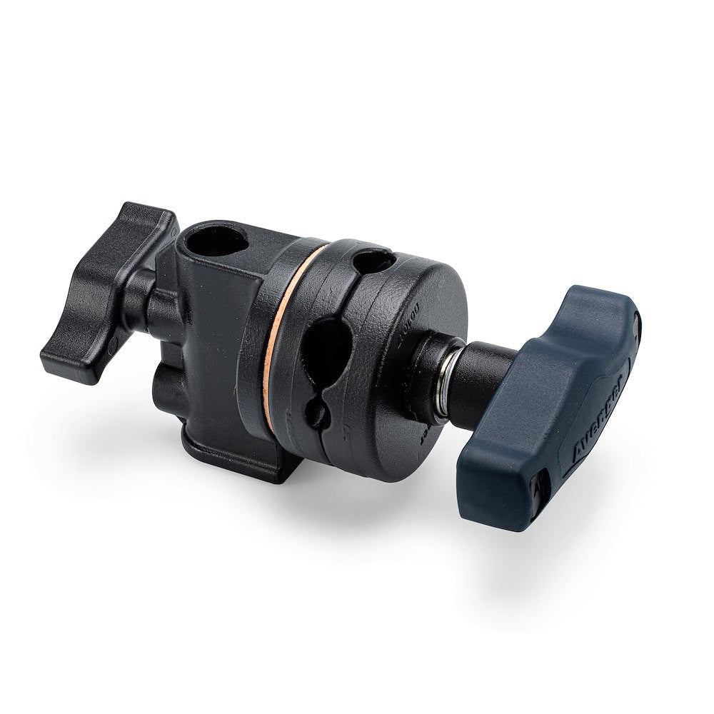 Close-up on the part which connects the arm and the stand for the Avenger C-Stand.