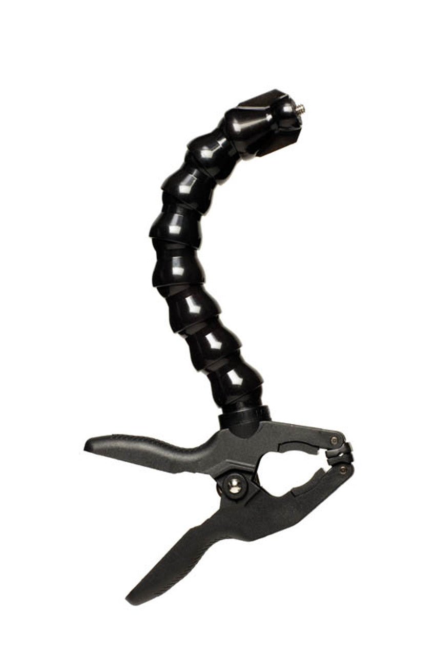 Dinkum ActionPod® PRO Mount shown with clamp on white background.