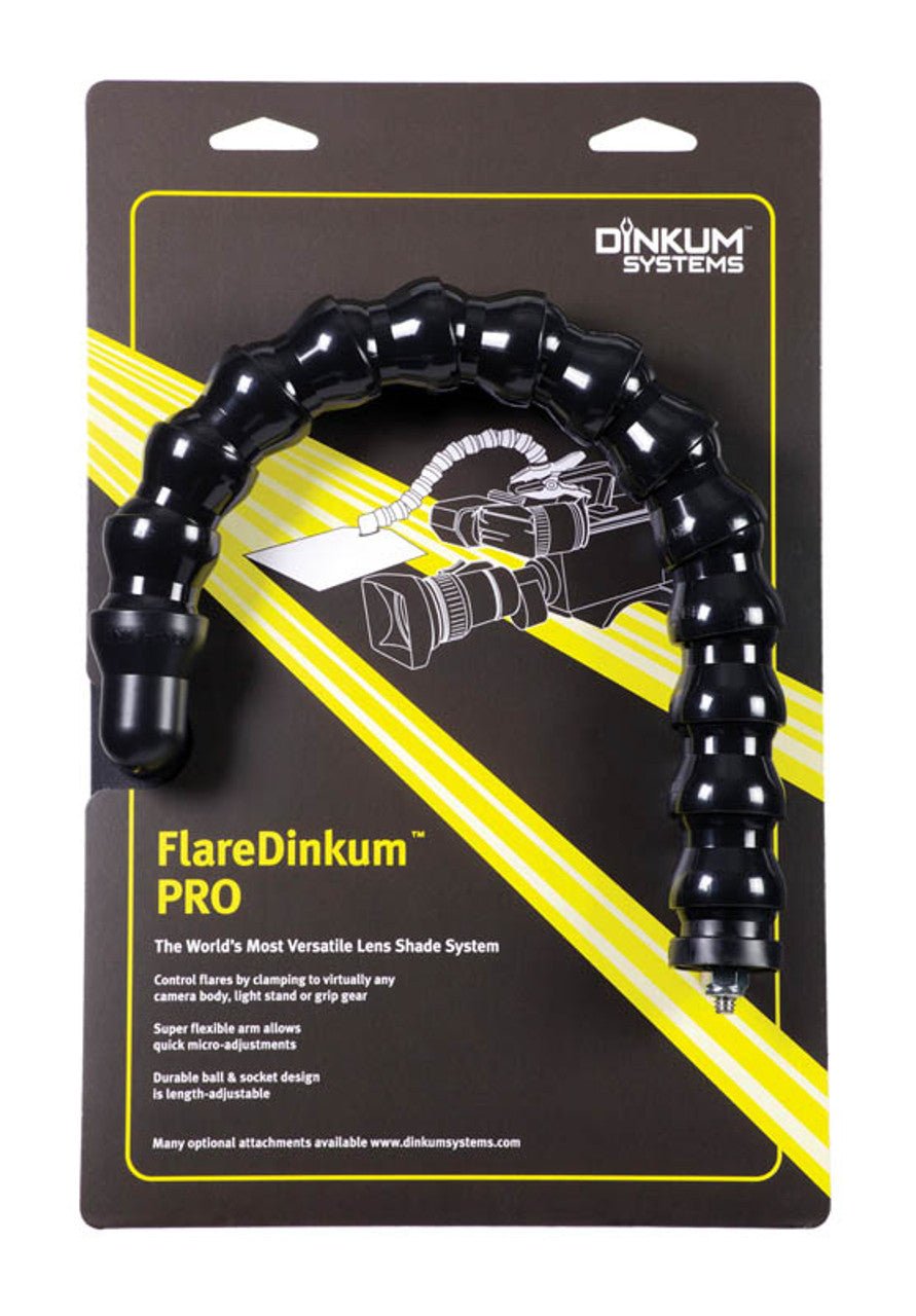 Dinkum PRO™ Lens Shade w/ Screw Mount in selling packaging. 