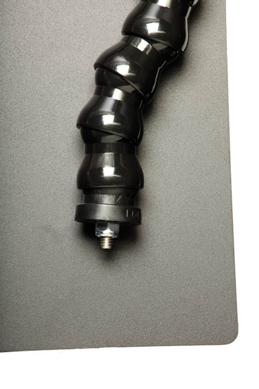 Close-up of connection point for Dinkum PRO™ Lens Shade w/ Screw Mount.