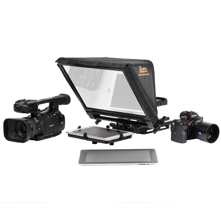 IKAN Elite Universal Tablet & iPad Teleprompter with Elite Remote.