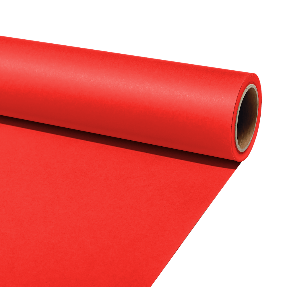 JOBY 2.18m wide by 11m long Candy Cane Red Seamless Paper Background 