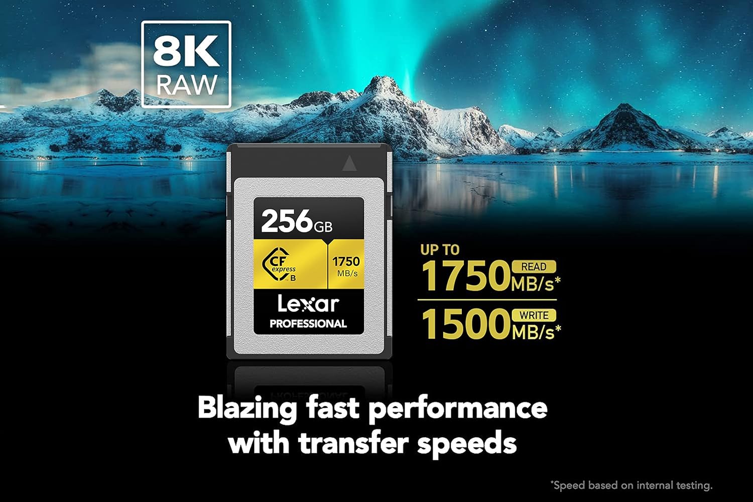 Lexar CFexpress PRO Type B Gold series 256GB - R1750/W1500MB/s