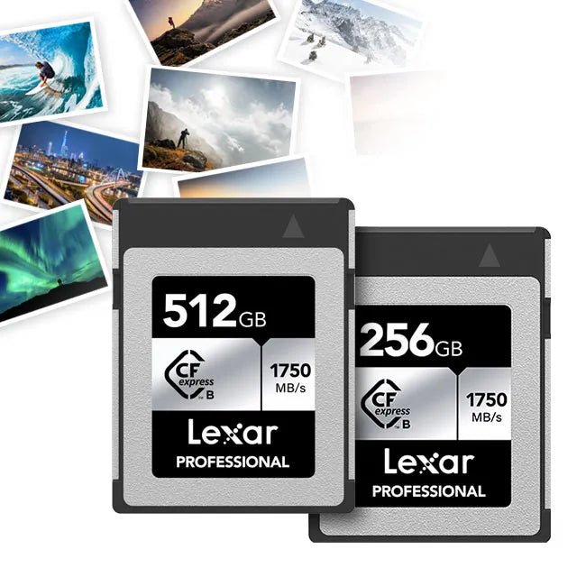 Lexar CFexpress PRO Type B Silver series 512GB - R1750/W1300MB/s