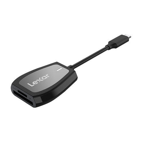 Lexar® Professional USB-C™ Dual-Slot Reader