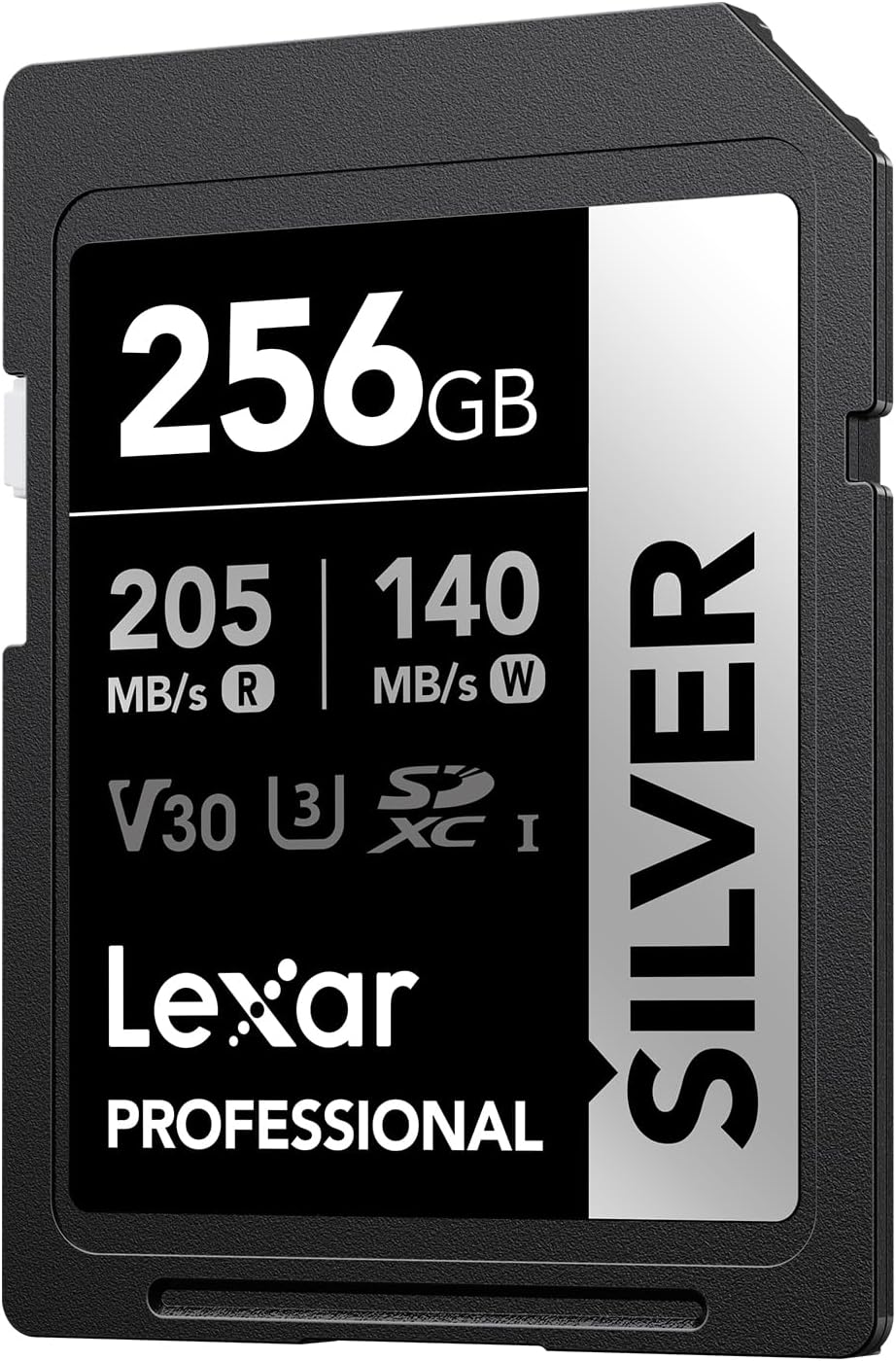 Lexar SD Professional Silver Series UHS-I 1066x 256GB V30