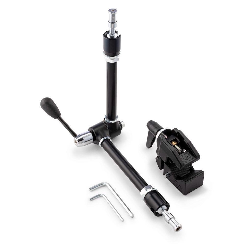 Manfrotto Magic Arm shown with Manfrotto Super Clamp