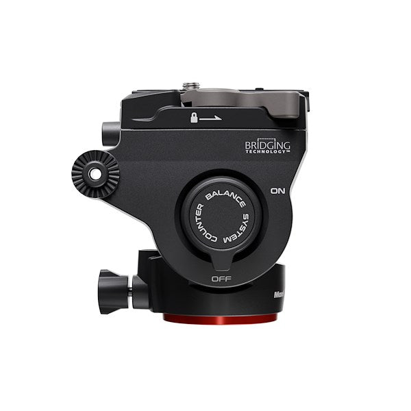 Side view of the Manfrotto 500X Fluid Head.