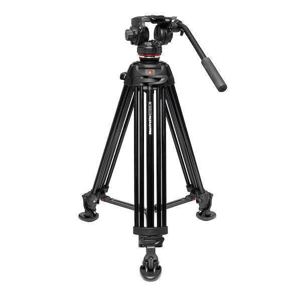 Manfrotto 502X Fluid Video Head and Twin Leg Tripod Kit.